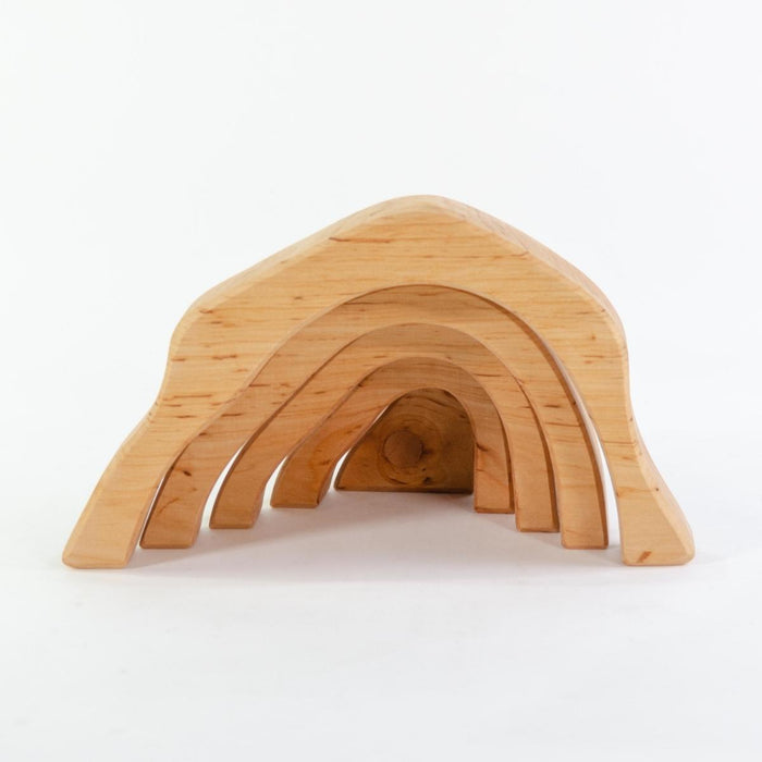 74005051 Drei Blatter Wooden Arch Grotto Small 5pcs