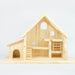 74005016 Drei Blatter Wooden Nativity Stable Small