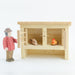 74005008 Drei Blatter Wooden Rabbit or Chicken Hutch