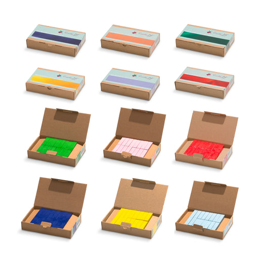 Encaustic Art Encaustic Hot Wax Art Blocks - Single Colour 16 Blocks