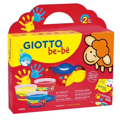 F460700 Giotto be-be' Super Finger Colours Play Set