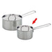 70430310 Gluckskafer Stainless Steel Play Pot Saucepan w Steel Lid + Handle 9cm