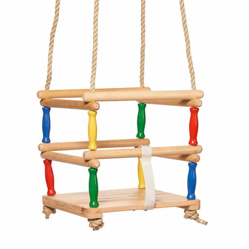 70436050 Gluckskafer Wooden Children's Hanging Swing