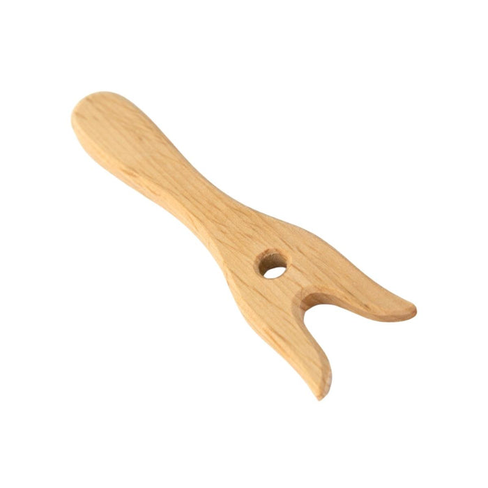 Gluckskafer Wooden Lucet Braiding Fork for Viking Cords & Rope