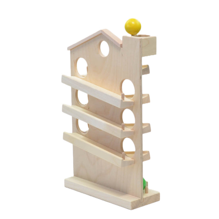 720624021 Grunspecht Marble Run House with Bell