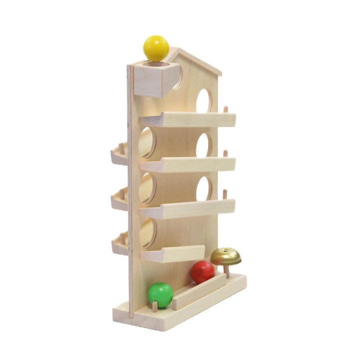 720624021 Grunspecht Marble Run House with Bell