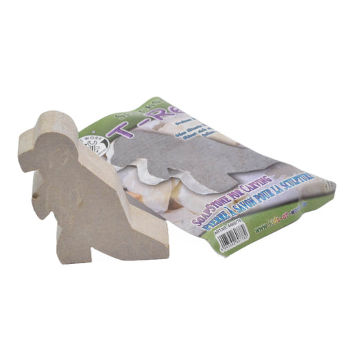 A600778 Kids at Work Soapstone T-rex