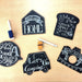 Kitpas Magnetic Chalkboard Shapes