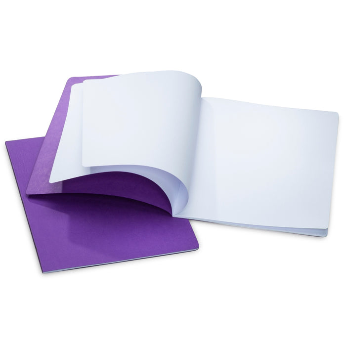 15190575 Purple Large Lesson Book Portrait w Onion Skin 32x38cm 10 pk