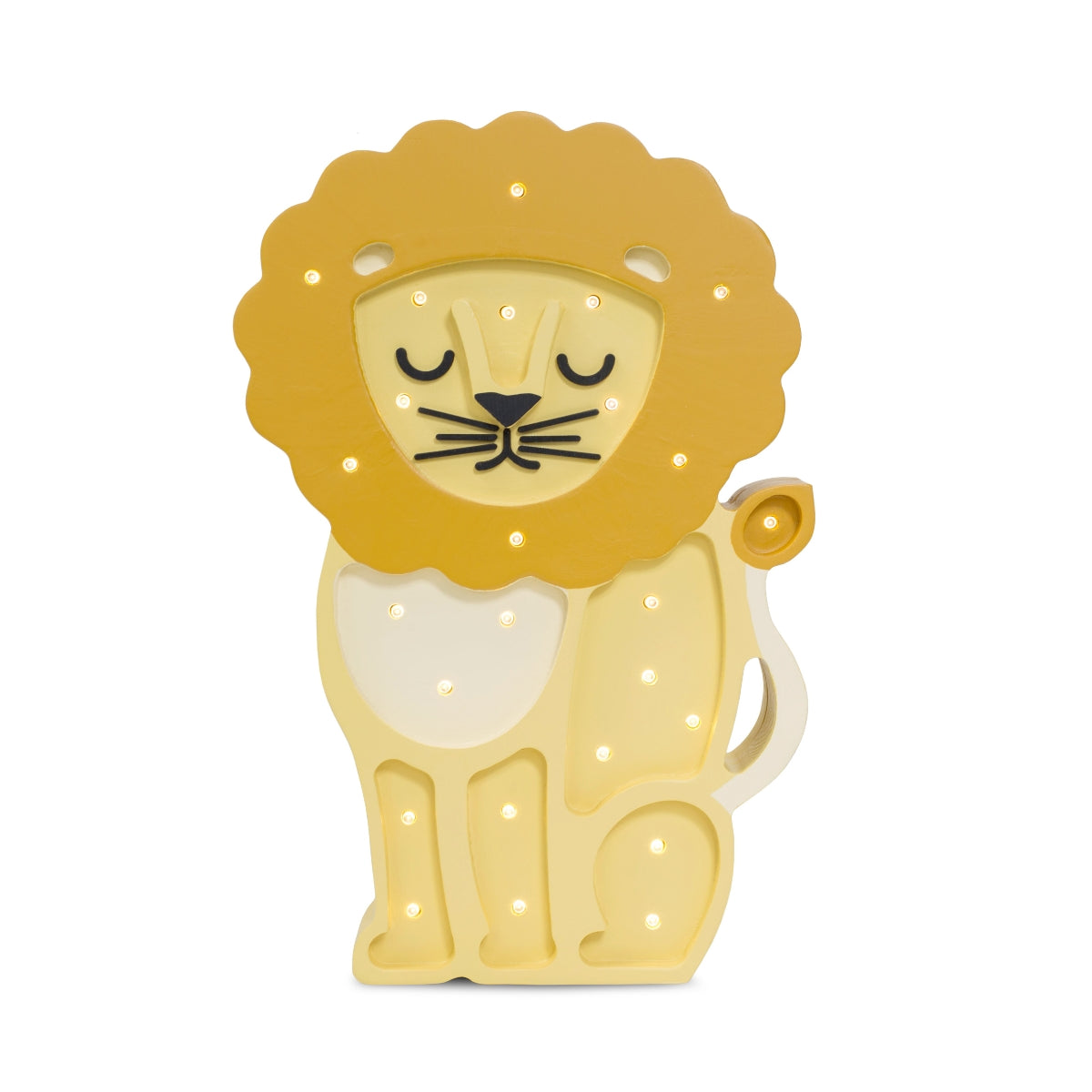 Little Lights Lion Lamp African Yellow Wholesale in Australia