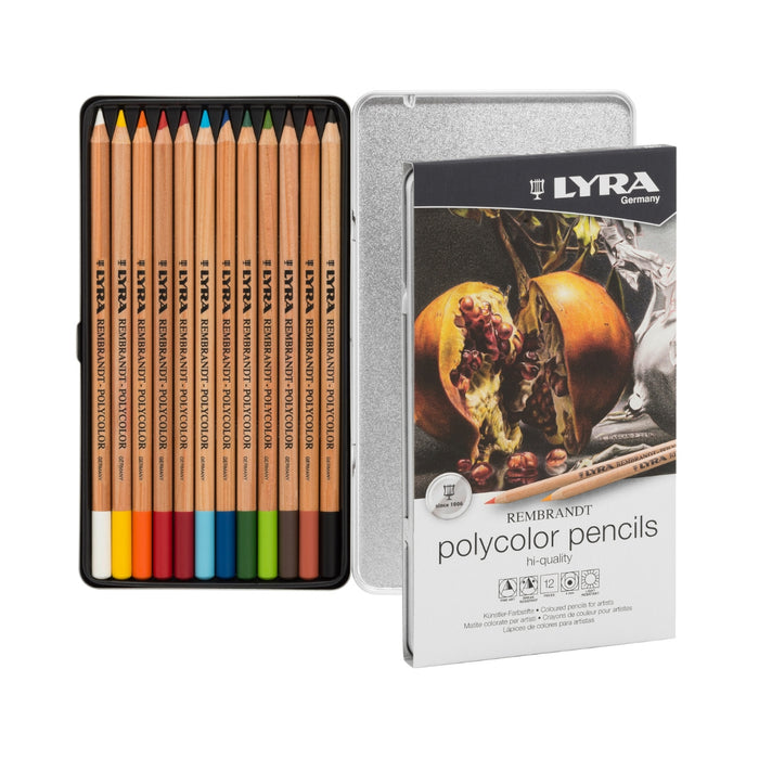 20536012 Lyra Rembrandt Polycolor Assorted Tin