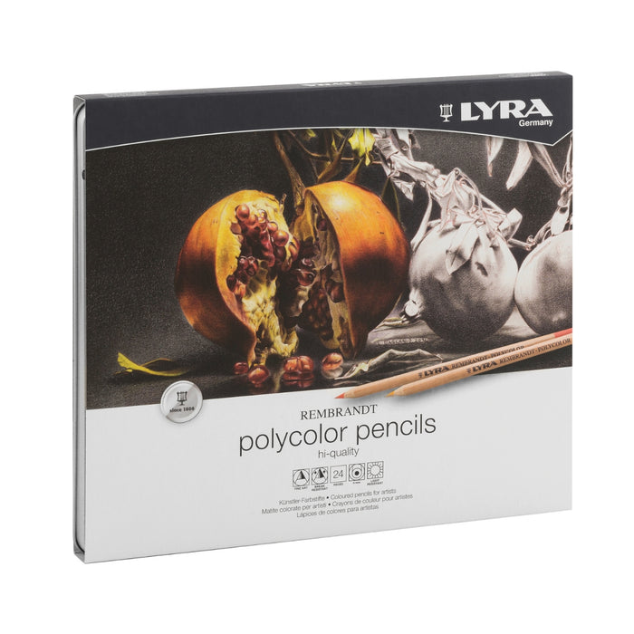 20536024 Lyra Rembrandt Polycolor Assorted Tin