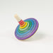 Mader Large Rallye Spinning Top Rainbow