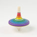 Mader Large Rallye Spinning Top Rainbow