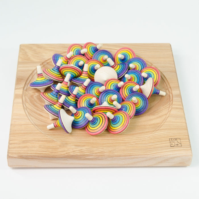 Mader Rallye Spinning Top Rainbow