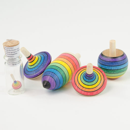 MD-IH303 Mader Spinning Top Learning Set Rainbow