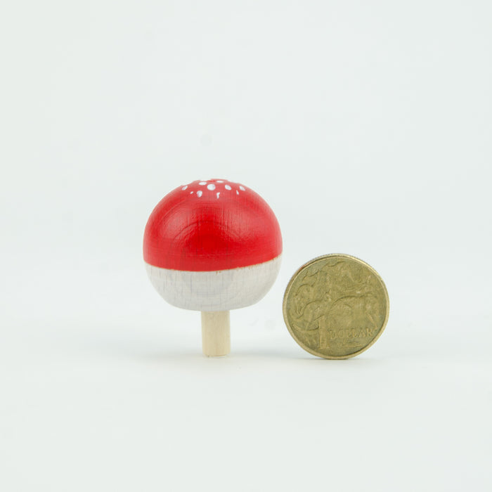 Mader Fly Agaric Spinning Turn Top