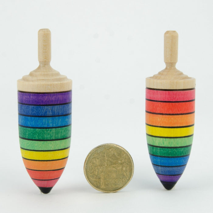 Mader Thunderbolt Spinning Top Rainbow