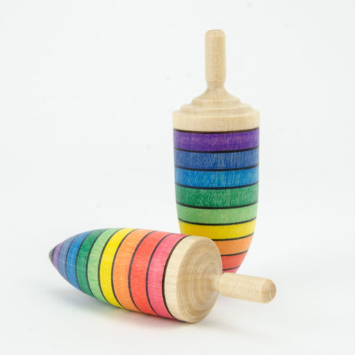 Mader Thunderbolt Spinning Top Rainbow