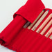 Pencil Roll 100% Cotton for 24 Thick Pencils - Australian Made