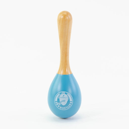 Rattlesnake Wooden Rattle Blue