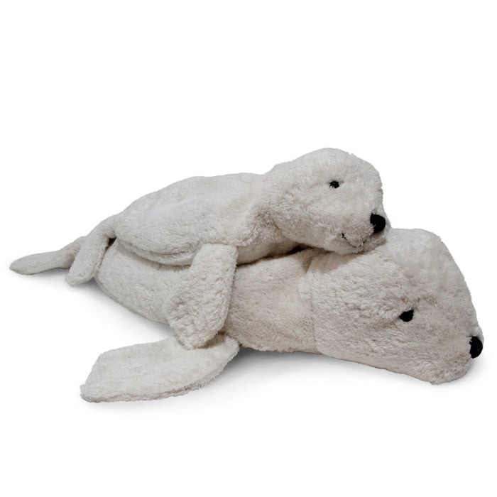 SENGER Cuddly Animal Seal - Large White w removable Heat/Cool Pack