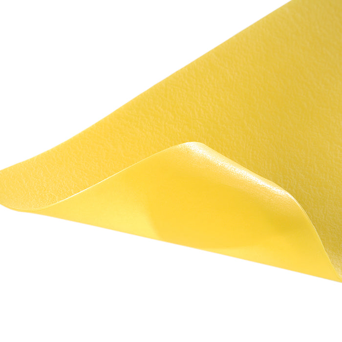 85063805 Stockmar Decorating Wax 12 Sheets Single Colour Large 10x20cm Lemon Yellow