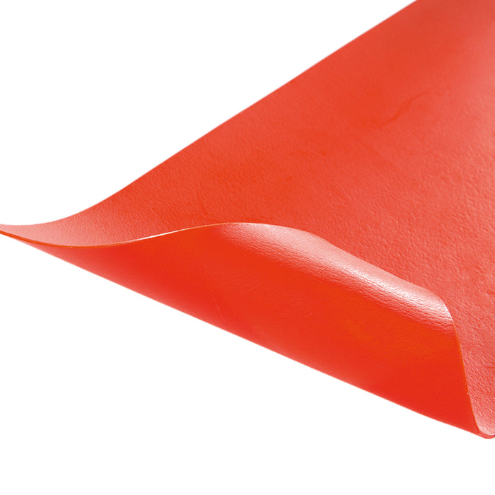 85063802 Stockmar Decorating Wax 12 Sheets Single Colour Large 10x20cm Vermillion