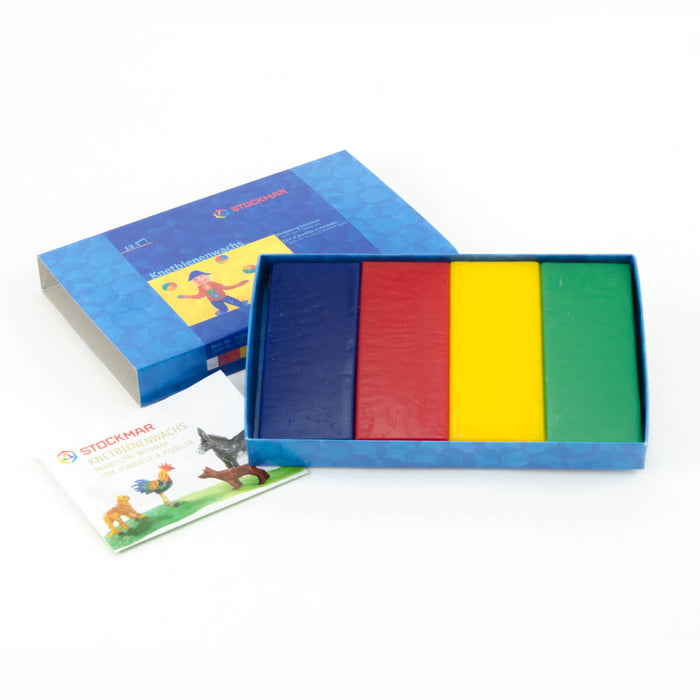 85051200 Stockmar Modelling Beeswax 12 Assorted Colours