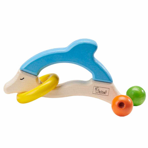 70461353 Walter Grasping Toy Rattle Dolphin