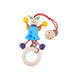 NI-61116 Walter Hanging Figure with Wooden Clip - Guardian Angel Light Blue