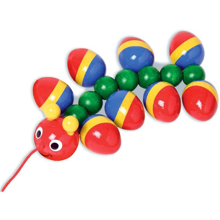 70463163 Walter Little Caterpillar Pull Along 19cm long