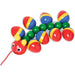 70463163 Walter Little Caterpillar Pull Along 19cm long