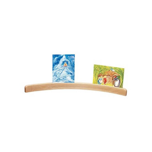 50950061 Wooden Card holder Curved  Small Curved (25cm)