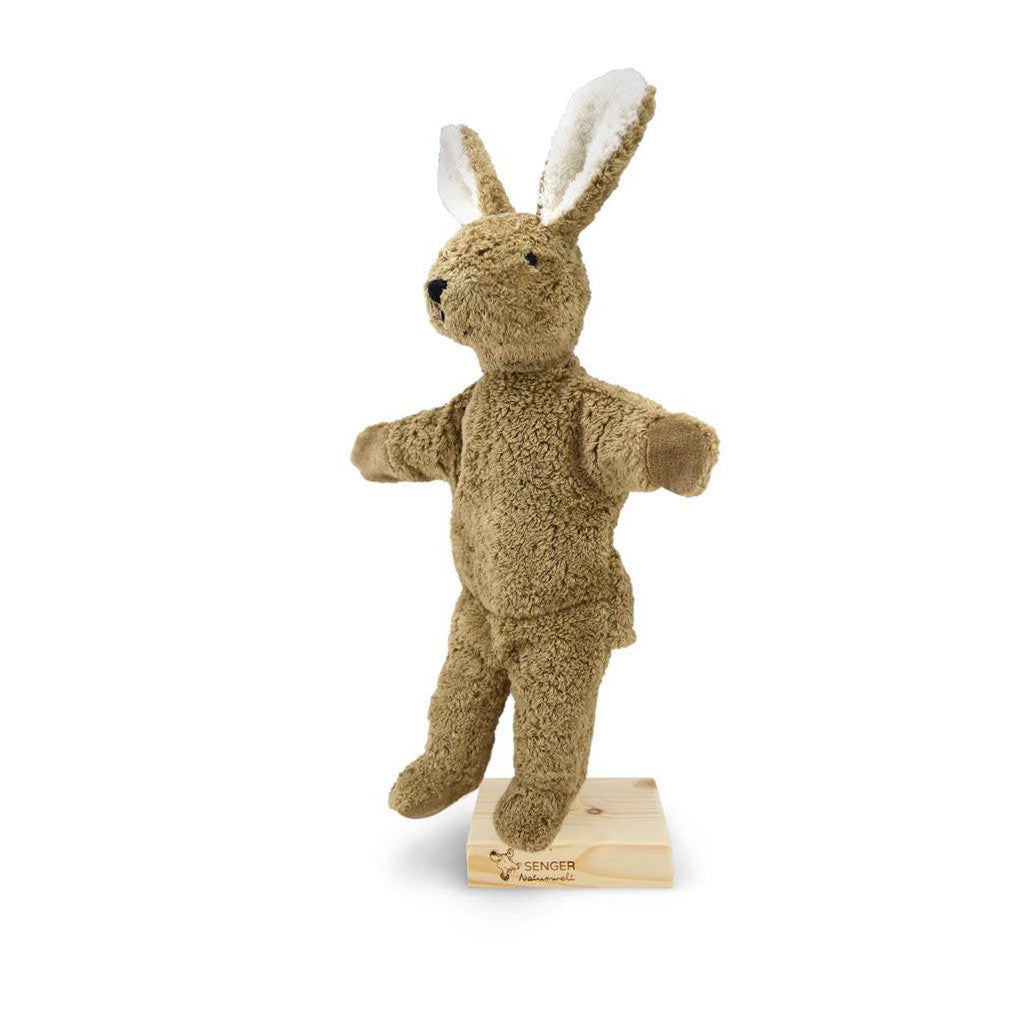 SENGER Hand Puppet Rabbit Organic Soft Toys Australia — Wooden Playroom